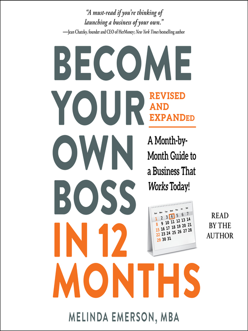 Title details for Become Your Own Boss in 12 Months, Revised and Expanded by Melinda Emerson - Wait list